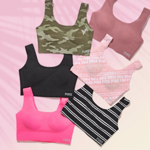 PINK Victoria's Secret Other - Victoria's Secret PINK Loungin' Bra, Hot Pink